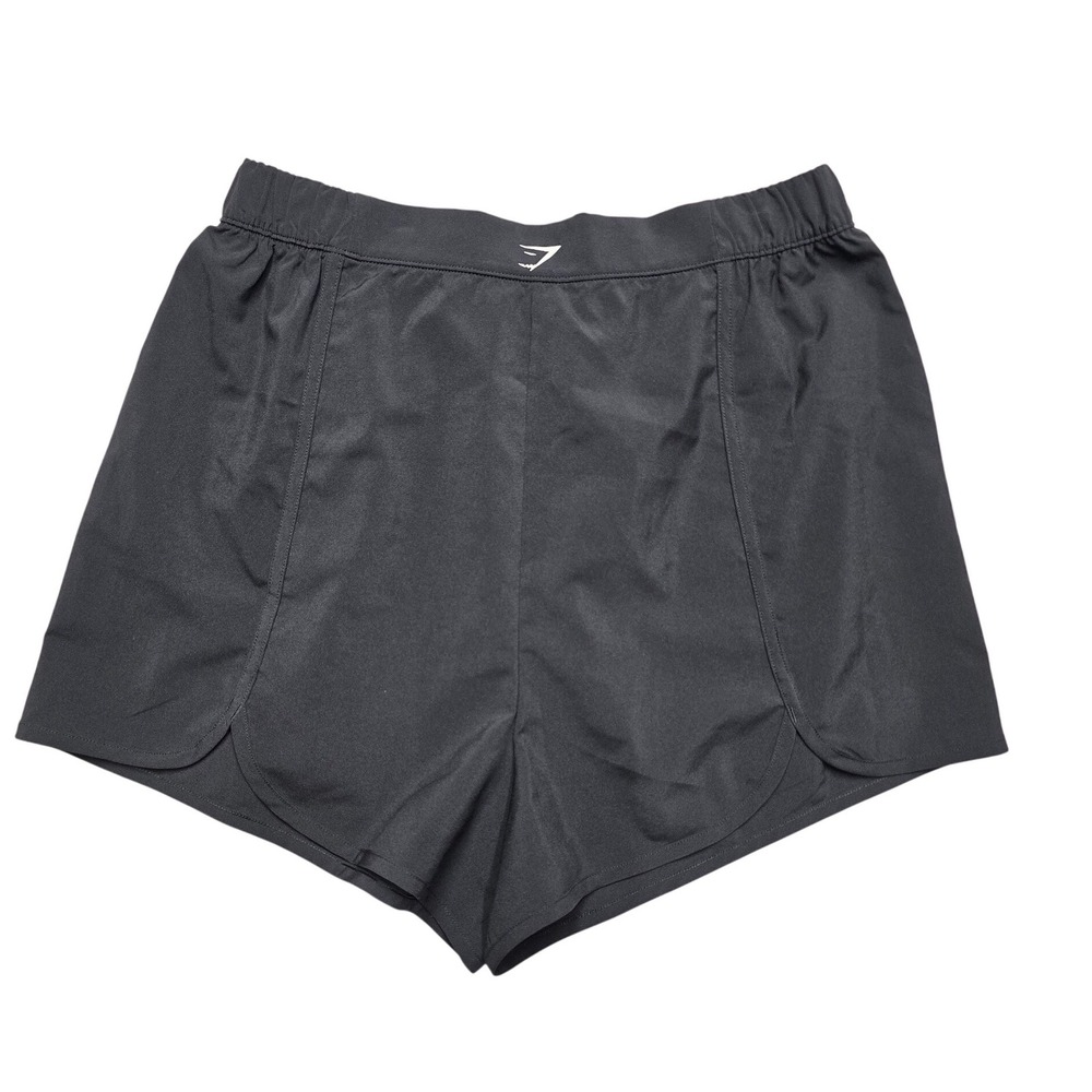Gymshark Training Dolphin Shorts Black High Rise Gym Workout Women Large L